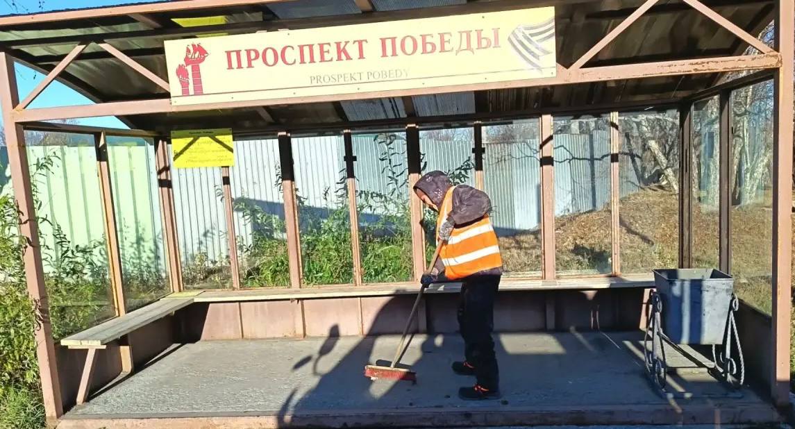 Город день за днем. 31 октября 2026 года В Петропавловске-Камчатском продолжается осеннее содержание городских территорий